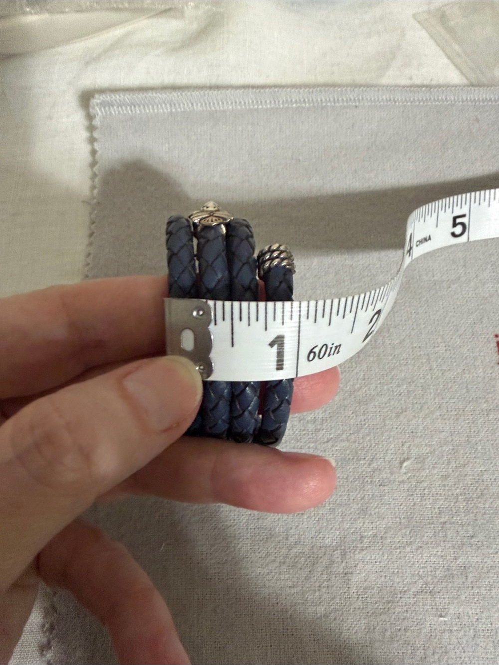 American West leather & SS bracelet - Picture 9 of 11